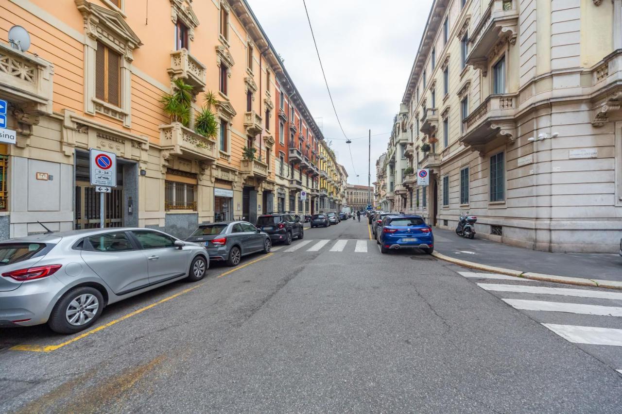 Cozy Apt - Corso Vercelli & Conciliazione M1 Milano Dış mekan fotoğraf